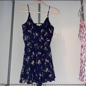 Blue floral Spring dress $30 Francesca’s